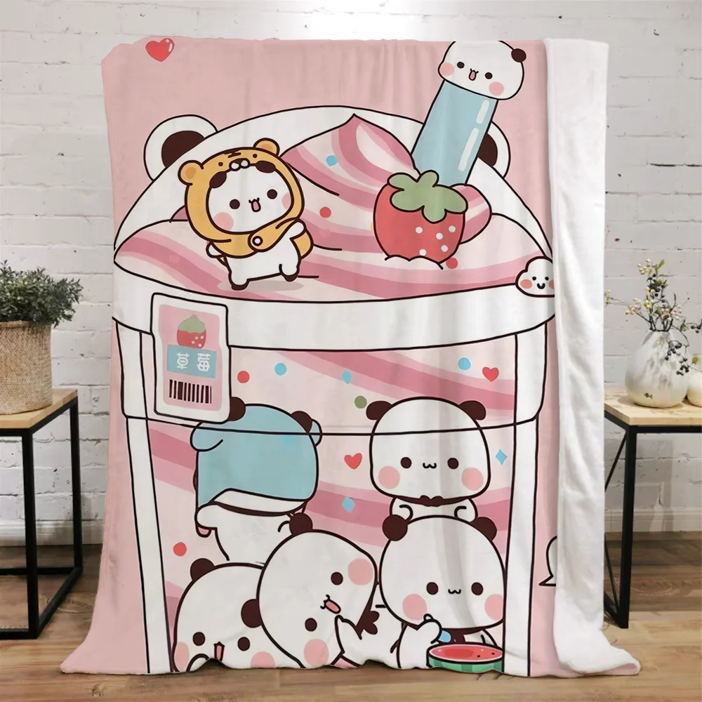 Bubu and Dudu 푹신한 부드러운 담요, 킹 사이즈 어린이 담요, 소파, 겨울 비치 타올, 극세사 침구, 홈 인테리어