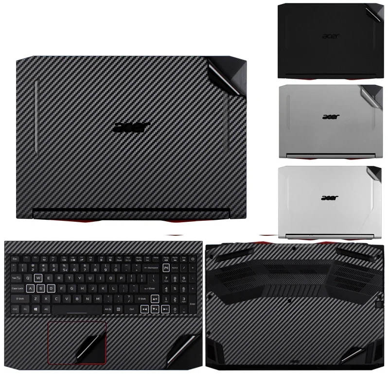 Anti-poeira Laptop Vinil Adesivo da Pele para Acer Nitro Capa do Notebook Pré-cut An515 58 57 56 55 54 52 51 42 44 45 46 47 An517
