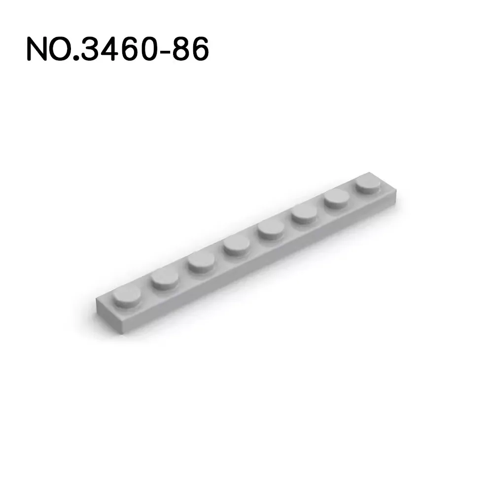 20pcs moc 3460 Platte 1x8 Ziegel Teile Bausteine Partikel DIY Kinder Gehirn Spiel Assmble Spielzeug Geburtstags geschenk – Detail 9