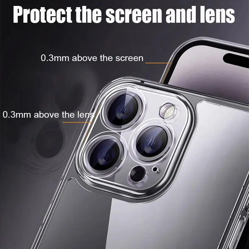 Ultra Thin Clear Silicone Phone Case - Soft Transparent Back Cover