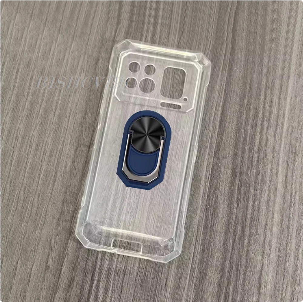 Ergonomic Back Ring Holder TPU Phone Case, Soft Silicone Cover