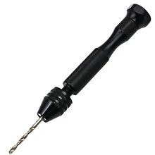 

1pc Hand Drill And 25pcs Drill Bit Set Mini Tiny Micro HSS Drill Bits Keyless Chuck 0.5-3.0mm Electronic Assembly Power Tools