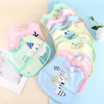 Cartoon Baby Waterproof Bibs 1