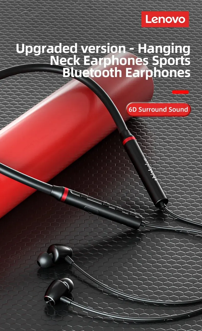 Lenovo HE05X Ⅱ Bluetooth 5.0 Neckband Earphones