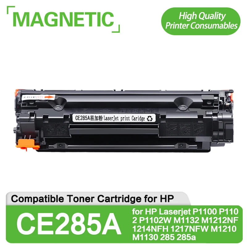 Cartuccia Toner Compatibile Bk Ce285A 85A Per Hp Laserjet P1100 P1102 P1102W M1132 M1212Nf 1214Nfh 1217Nfw M1210 M1130 285 285A