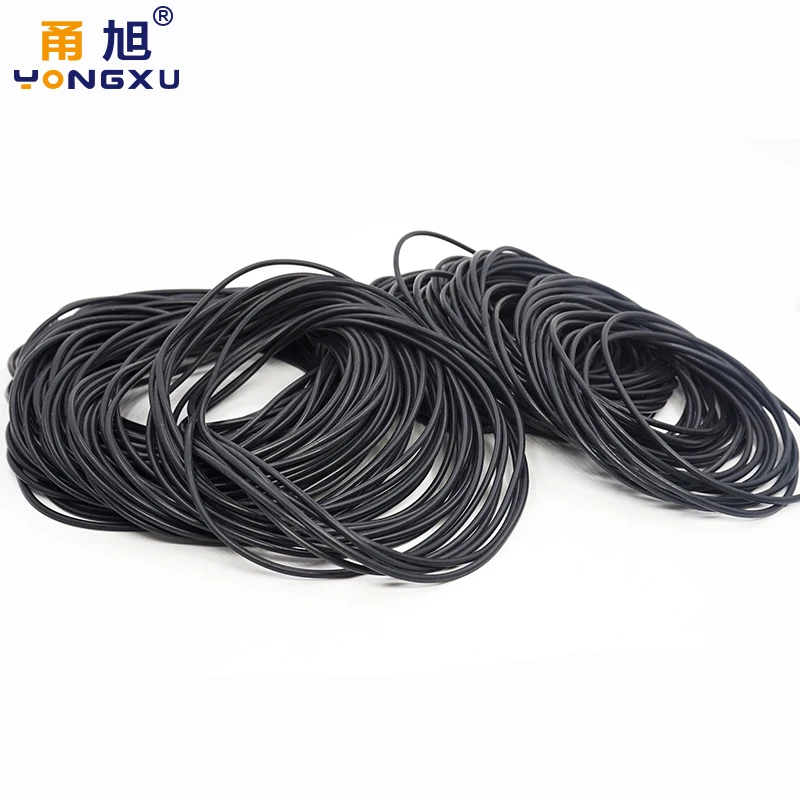 NBR O Ring Seal Gasket Thickness CS1.9mm OD5-100 Oil and Wear Resistant Automobile Petrol Rubber O-Ring Waterproof Rubber O Rings Silicone O Rings Keycap O Rings