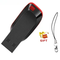 High Speed Genuine USB Flash Drive 128GB Black Pen Drive with Bonus Keychain 64GB Memory Stick 32GB Business Gift 16GB 4