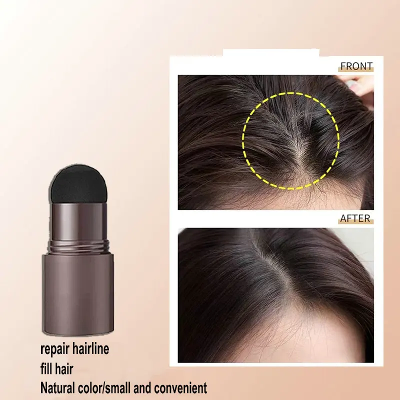 Beard Filler Beard Filling Powder Waterproof Mustache Repair Enhancer Shaping Stamp for Men Black/Dark Brown Cover Care