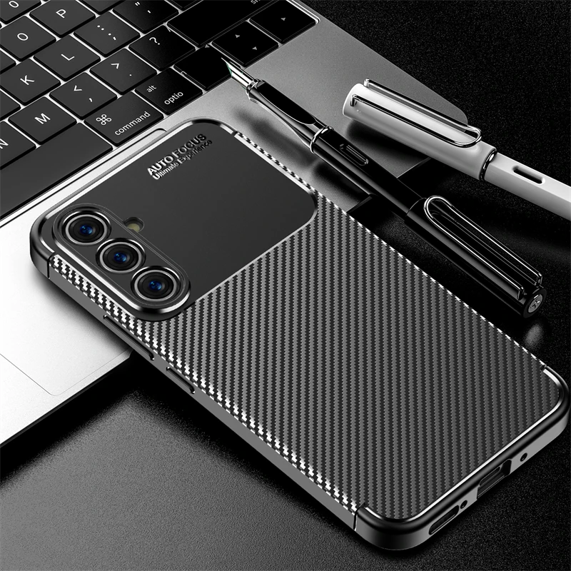 Per Samsung Galaxy A54 5G Custodia Cover Samsung A54 5G Capas New Antiurto Armor Phone Bumper Back Soft Tpu Fundas Samsung A54 5G