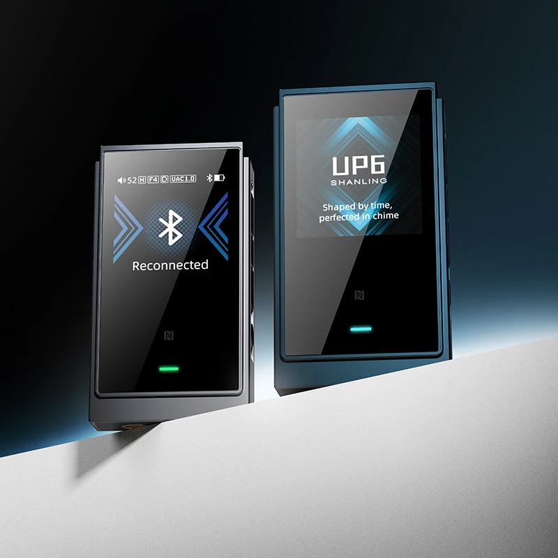 SHANLING UP6 HIFI 휴대용 USB DAC 헤드폰 앰프 블루투스 5.2 고해상도 오디오 듀얼 ES9069Q AMP 동글 (자동차 휴대폰용)