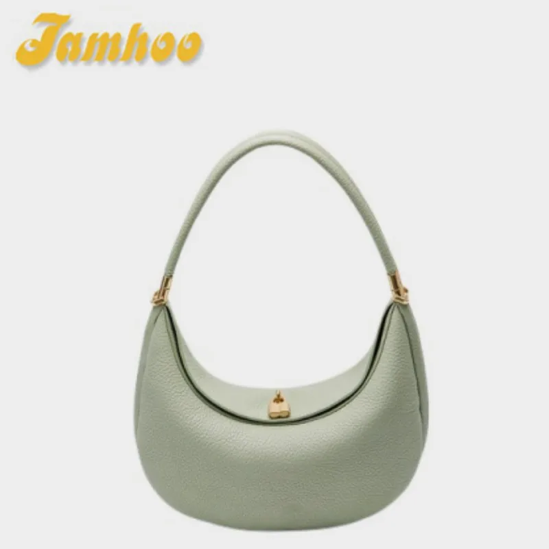 Jamhoo Half Moon Bag New Women's Personality Design Casual Shoulder Bag Fashion Armpit Carry On Armpit Bag Handbag for Women