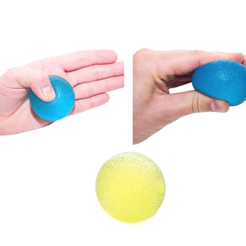 1pc Circular grip ball for pressure relief and release office fitness equipment finger rehabilitation strength training ball