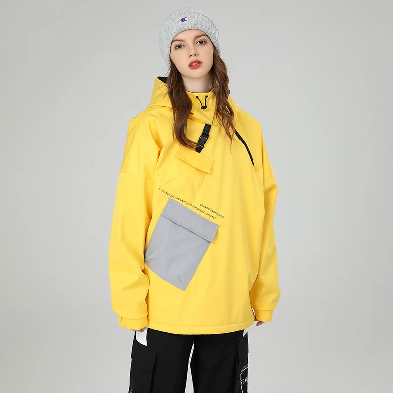 

Winter Sport Woman Snowboard Men Coats Windproof Warm Female Ski Jackets Mountain Snow Outerwear Outdoor Man Tracksuit Clothes