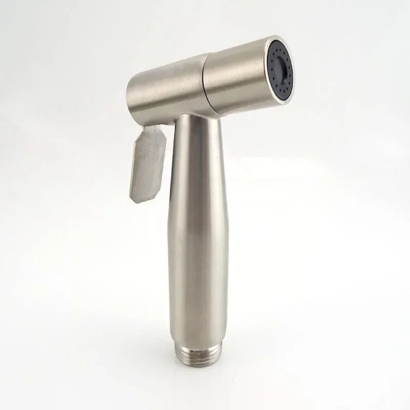 Description Picture 3 of itemToilet 304 bidet sprayer gun stainless steel manual bidet faucet bathroom handheld sprayer shower head