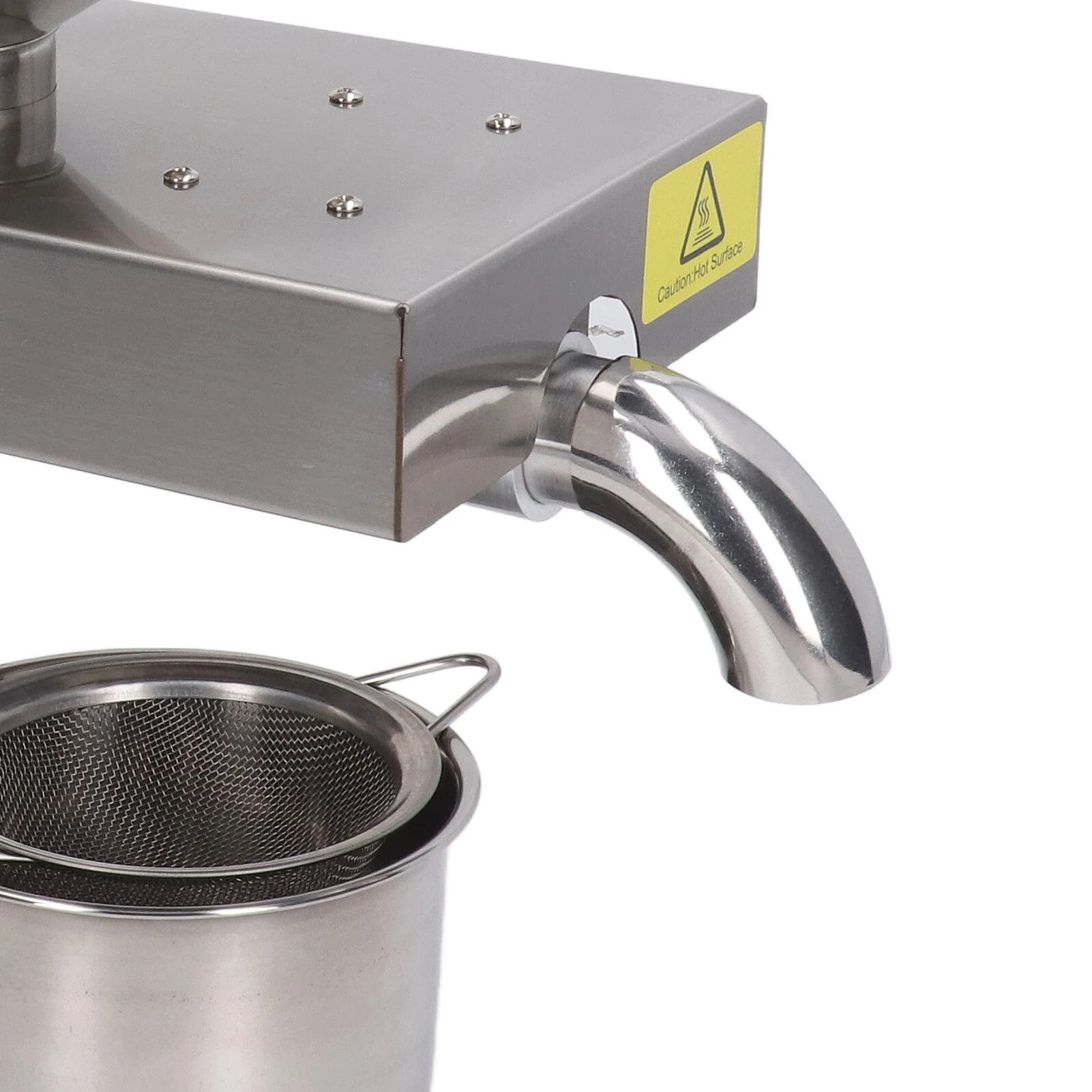 Stainless Steel Mini Oil Press Machine Automatic Nut Seeds Oil Press Extractor Cold Hot Presser Machine