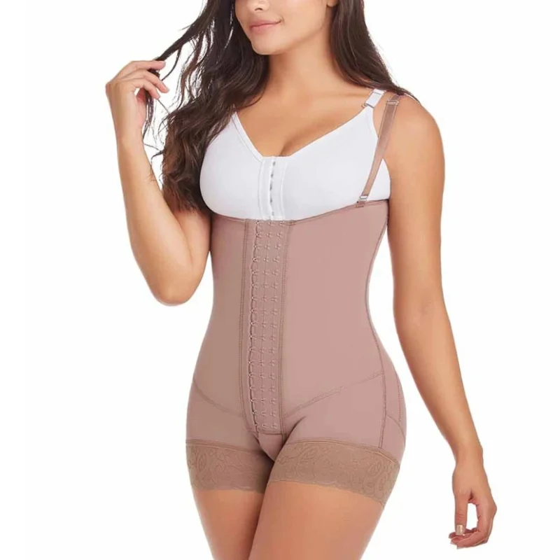 High Compression Body Shapewear Women Fajas Colombianas Corrective Girdle Tummy Control Post Liposuction BBL Slimming Waist Belt