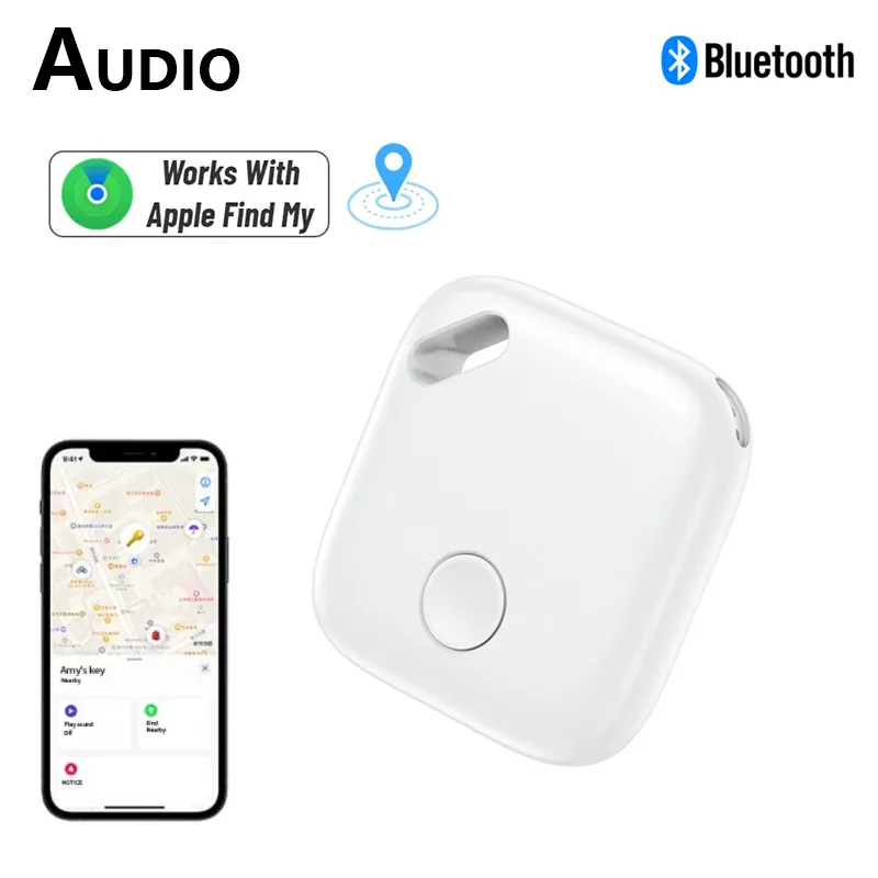 Pack 4 AirTag - Apple Tracker Porte Clé Traceur Connecté Bluetooth A2187