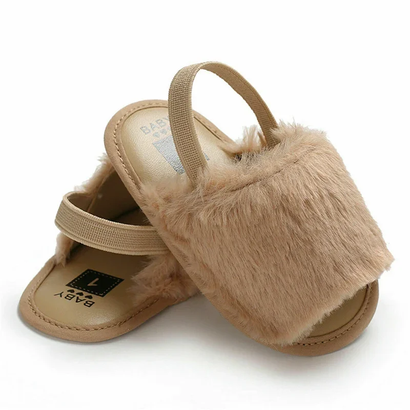 Hot Sale Baby Summer Sandals, Soft Sole Cute Solid Color Anti-Slip Shoes, Elastic Band Fashion Foot Wear Clogs, 0-18Months