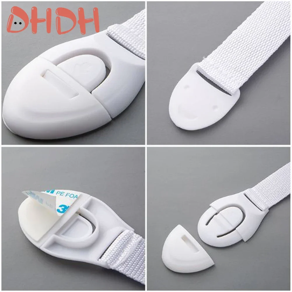 1-20PCS Child Safety Lock Baby Safety Protection Drawer Door Cabinet Cabinet Lock Plastic Protection Kids Door cabinet lock,child lock,safety lock