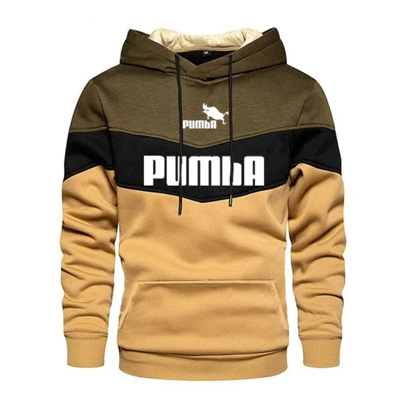 Mens Tracksuit Wear Stripe Hoodies+Sweatpants 2 Piece Set Autumn Winter Daily Casual Jogging Suit