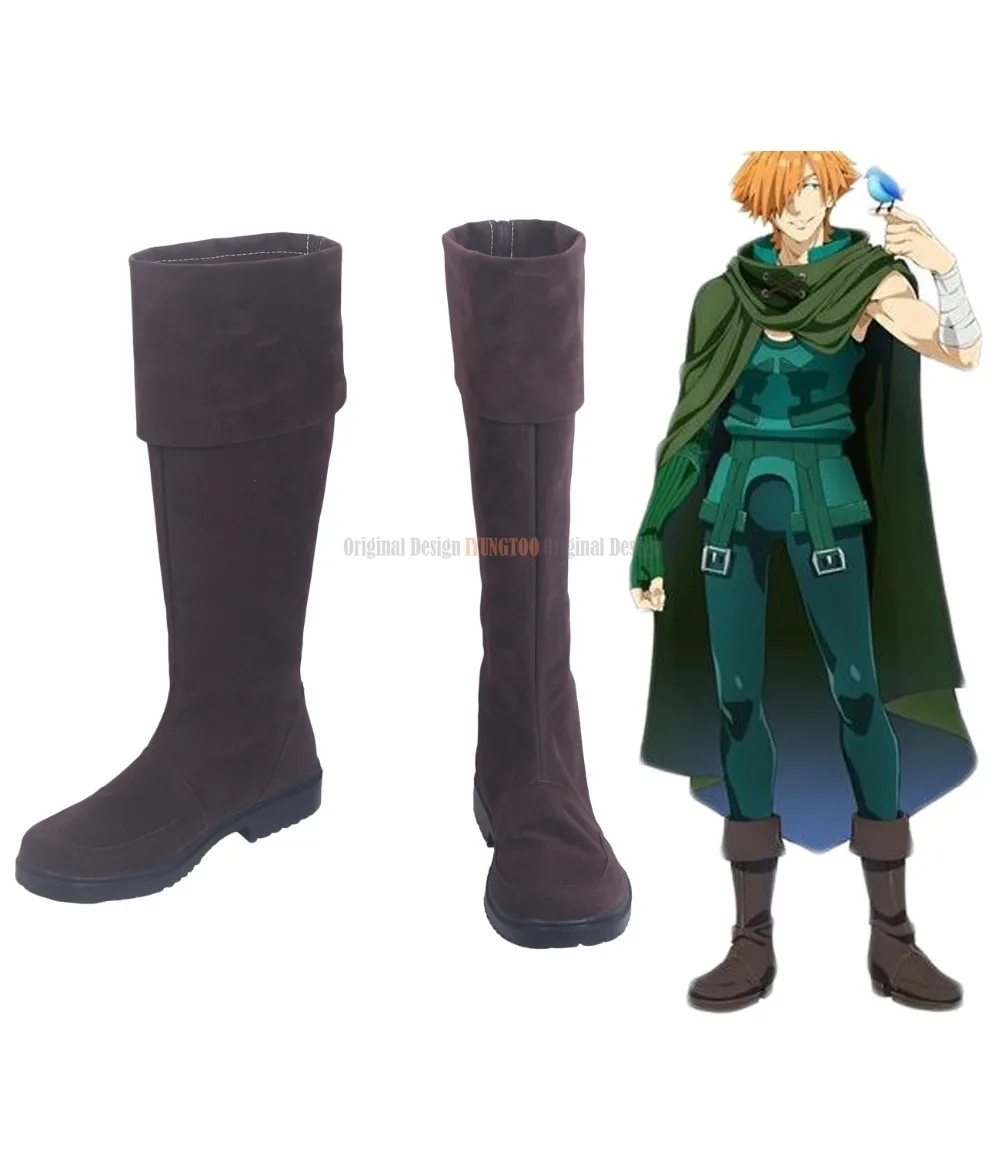 Fgo Robin Hood Scarpe Cosplay Fate/Extra Robin Hood Stivali Cosplay Scarpe Marroni Su Misura Di Qualsiasi Dimensione