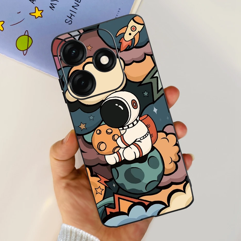 Stylish Shockproof Painted Phone Case with Soft Bumper