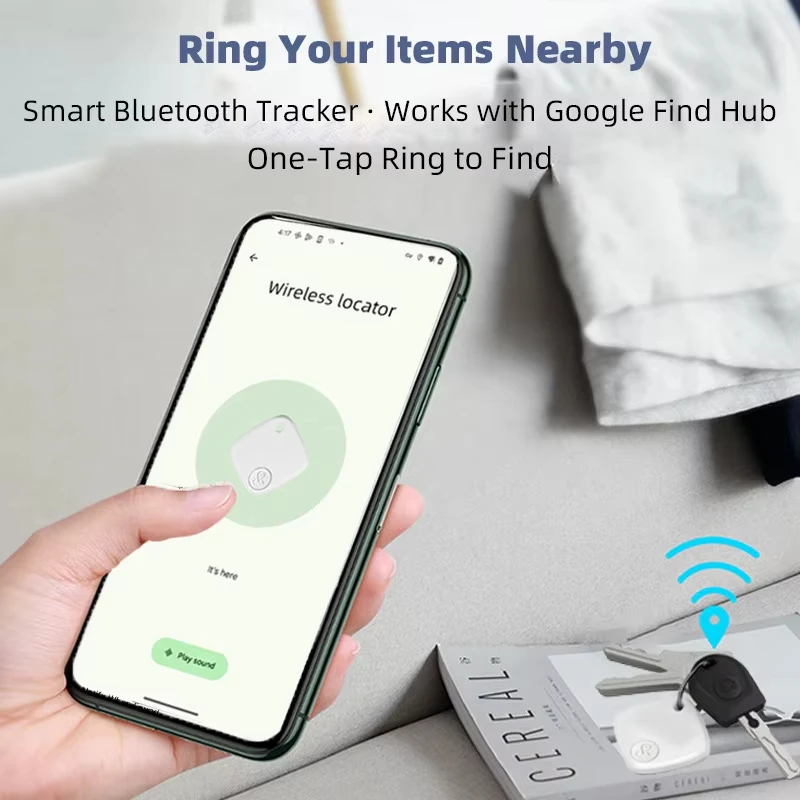 Advanced Bluetooth 5.2 Smart Tracker for Keys, Wallets, Luggage, Pets, Kids, and Vehicles