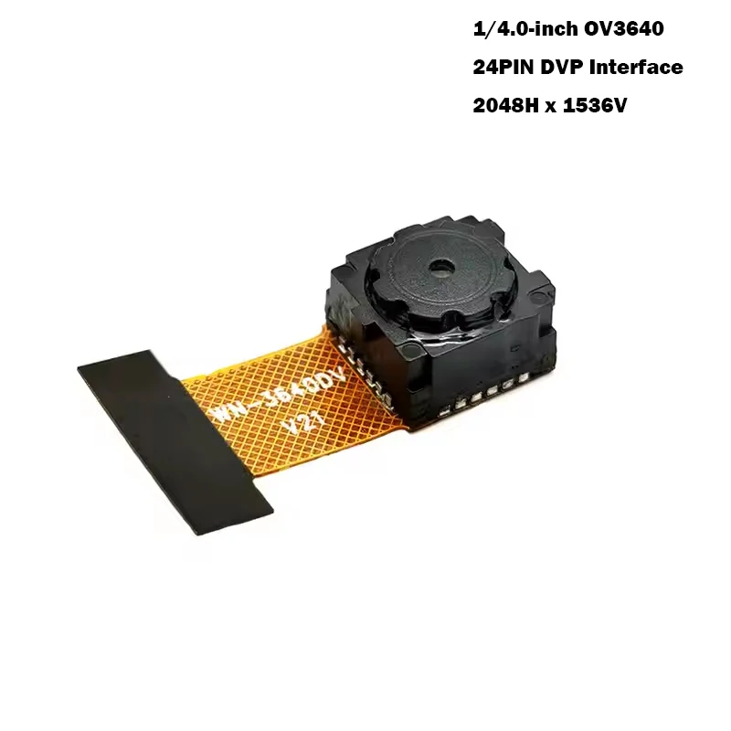 2개 2048Hx1536V 3MP HD 1/4.0인치 OV3640 DVP 카메라 모듈 FF..