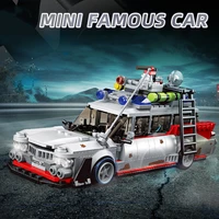 City Technical Super Speed Racing Car Model Building Blocks MOC Mini Movie Vehicle Assembly Bricks DIY Toys For Kids Gifts 2