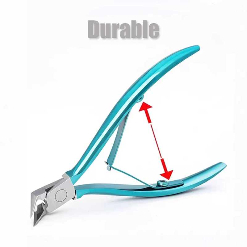 Profesional Nail Cutter Cuticle Nippers Ingrown Toenail Scissors Nail Clipper Stainless Steel Dead Skin Removal Pedicure Tool 5