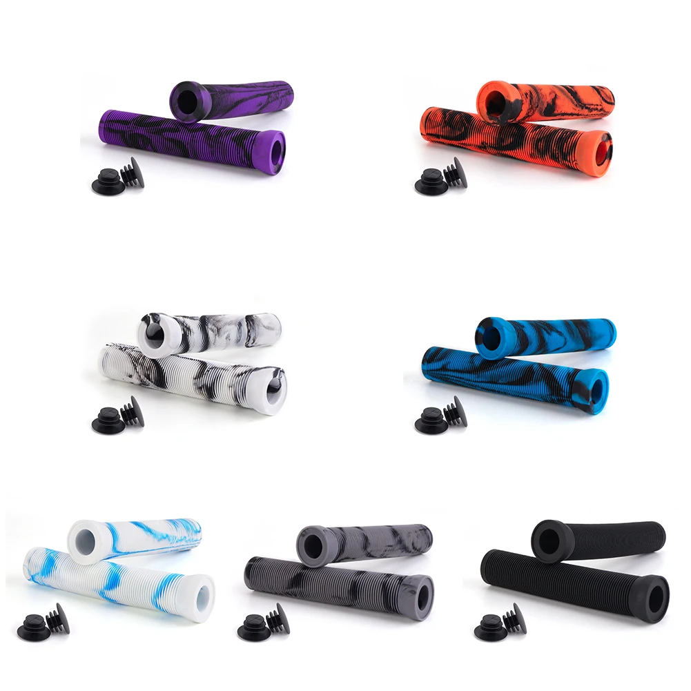 

1 Pair Bike Handlebar Grips Cover Non-Slip Rubber Handlebar Cover for 22.2mm Handlebar Scooter Cruiser Road Urban Foldable Bike