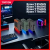Topton Pocket Mini PC Gamer TOPC AMD Ryzen 9 8945HS R7 8845HS 2xDDR5 USB4.0 NVMe 2 LAN  Windows 11 Gaming Computer WiFi6E BT5.3 1