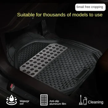Tappetini Auto Universali Personalizzabili, Adattabili a Ogni Modello di Auto, Impermeabili, Inodori, Facili da Pulire