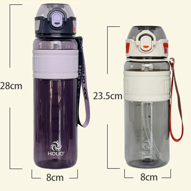 Travel 1L Water Bottle for Sports Plastic Water Cup for Girl Boy School Portable 1 Liter 750ml Water Kettle Fitness Gym Outdoor 6