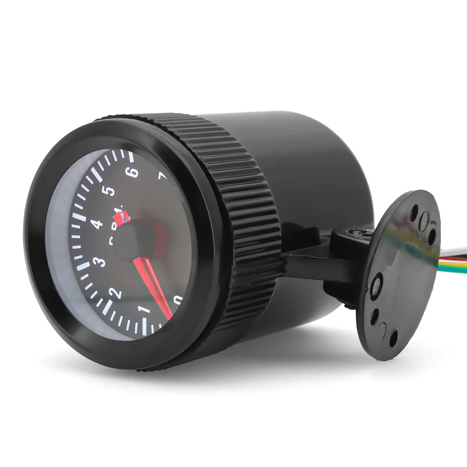 52mm Car Meter Tachometer Gauge Holder RPM Gauge 0-8000RPM Analog Black Case White LED For 1-8 Cylinders Gasoline tachometer gauge,engine tachometer,tachometer meter