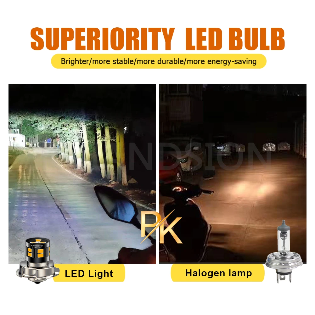 Universal Waterproof LED Headlight Bulb for Vehicles and Motorcycles