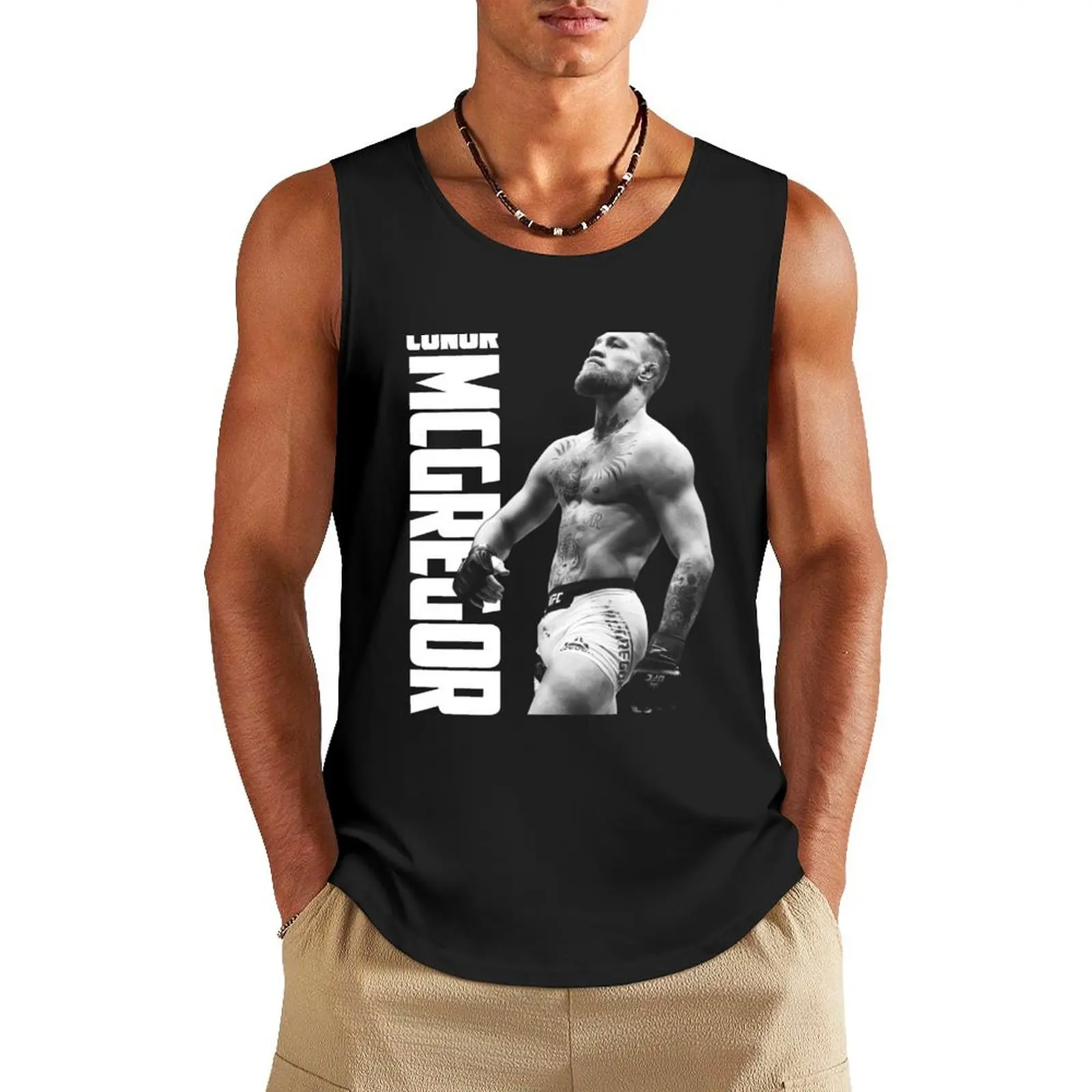 

Conor McGregor The Walk T-Shirt Tank Top Man clothes for gym running shirt underwear