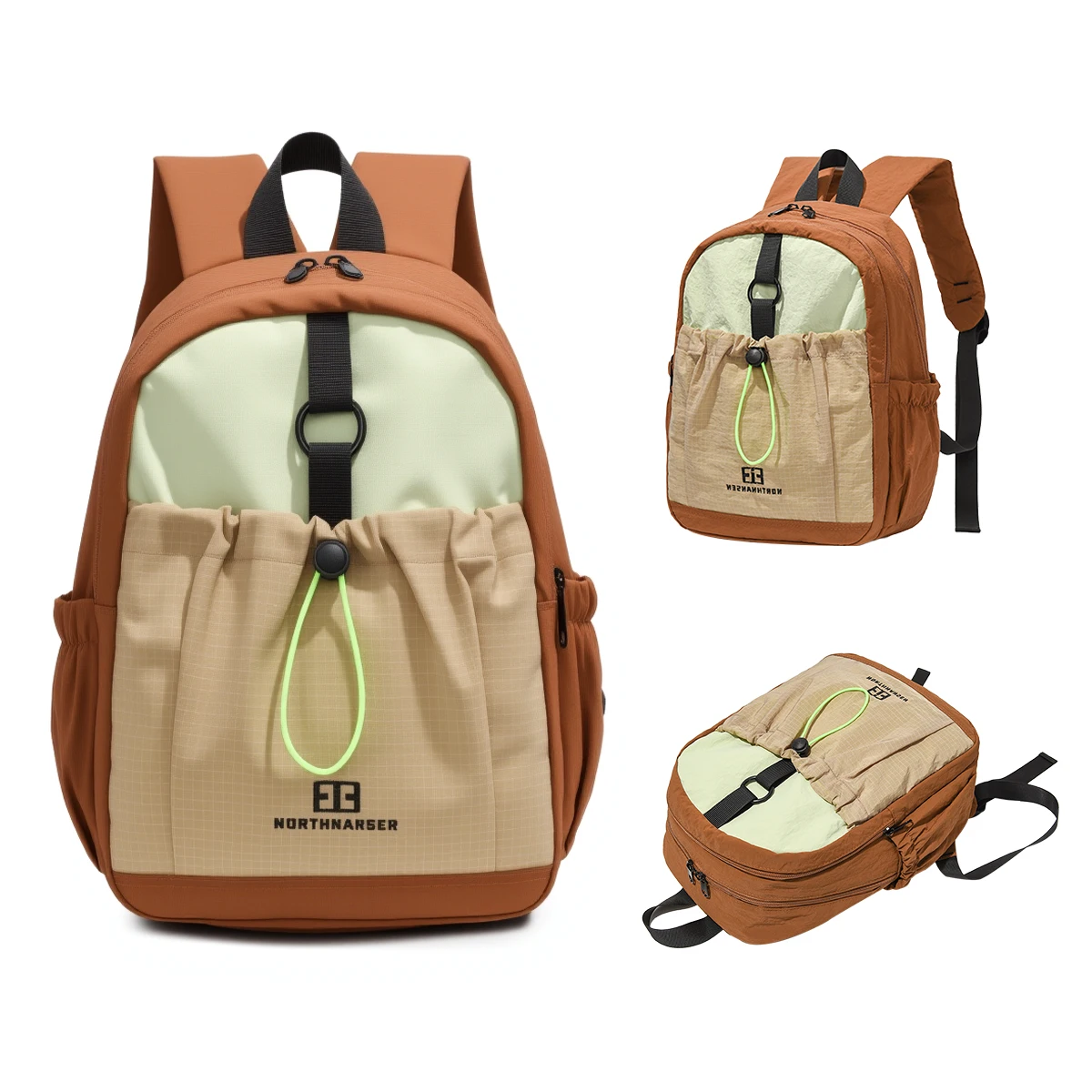 Parent-Child Outdoor Mountaineering Bag Backpack Women's Lightweight Spring Outing Hiking Climbing Small Backpack Travel Sports School Bag Cycling Shopping Student