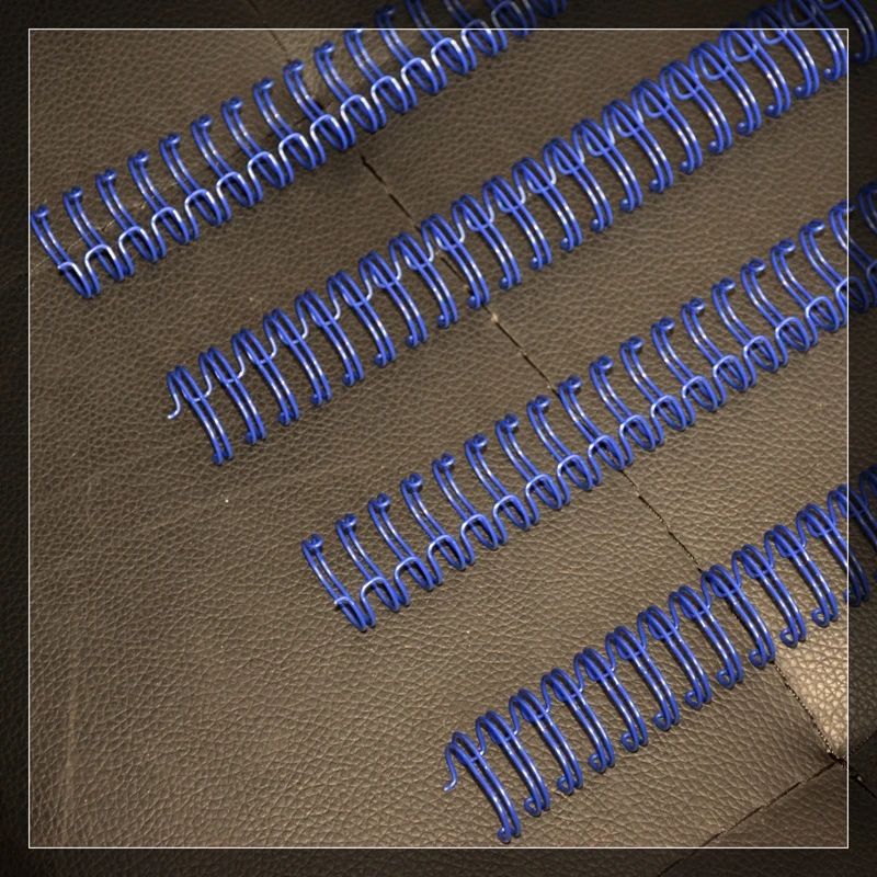 A4 Double Coil Calendar Binding Comb Binding Wire Rings 8PCS/LOT 3:1/2:1 Pitch 6.4-38.1mm OY