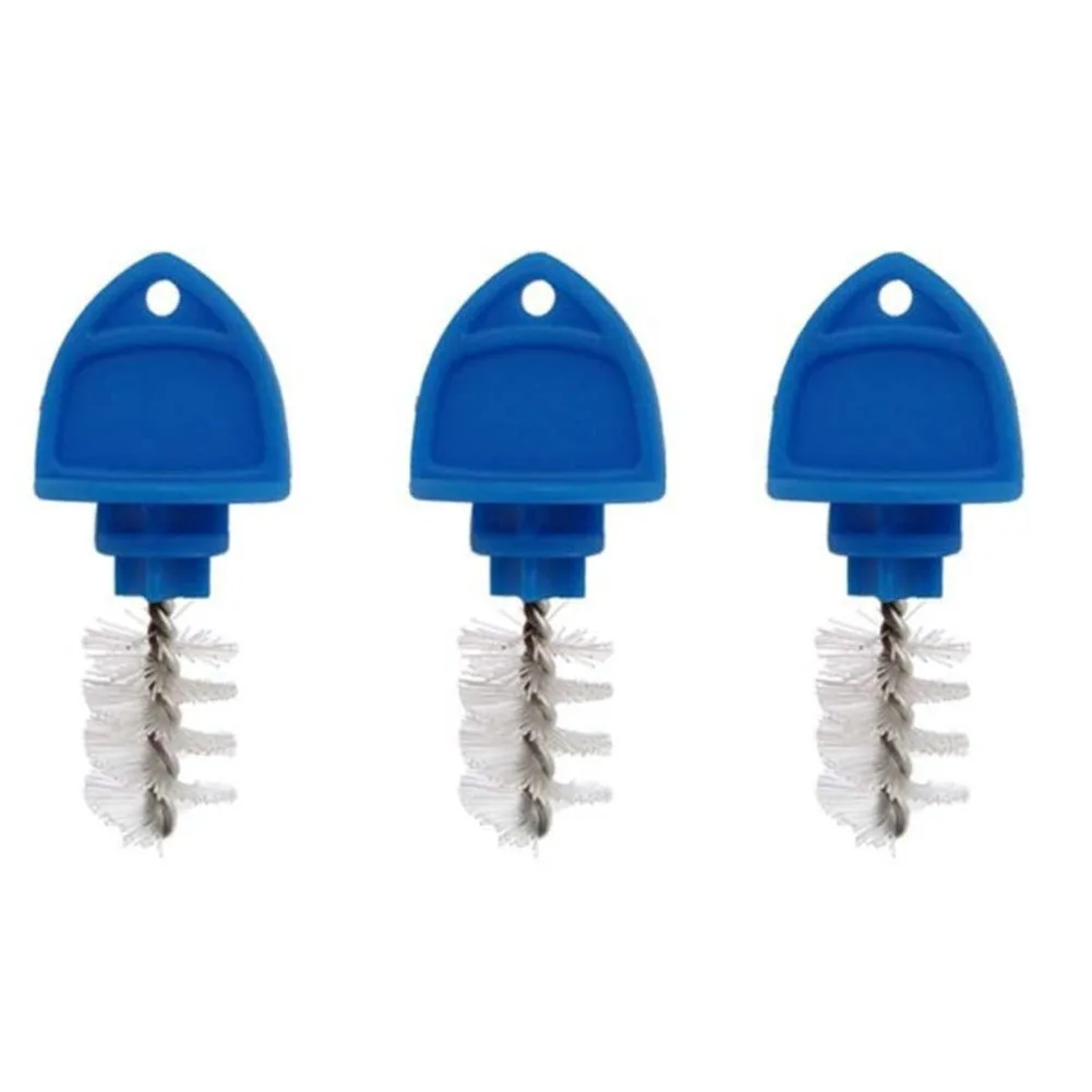 

3 Pieces Draft Beer Tap Plug Room Faucet Anti-mosquito Cleaning Brush Dust-proof Keep Fresh Home Brew Taproom Tool Blue