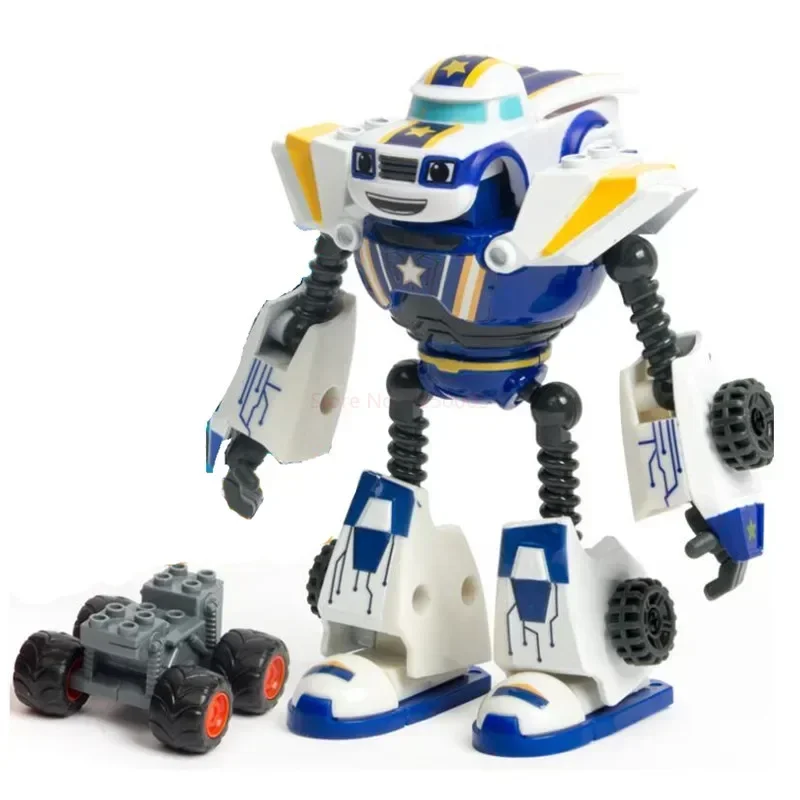 Blaze Monster Machines Deformed Car Action Figure Toy - Anime-Inspired Collectible Gift for Boys
