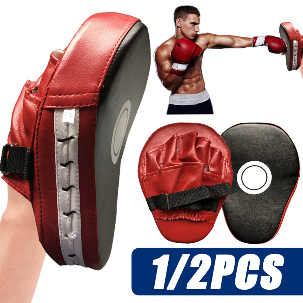 Boxing Hand Target Martial Thai Kick Sanda Training Thickened Karate Training Mitt Focus Punch Pads Five-finger Hand Target 1PCS