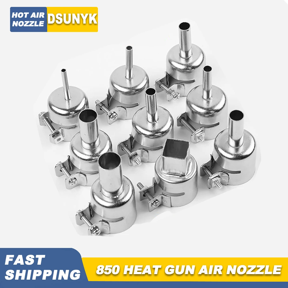 Hot Air Gun Nozzle 850 Desoldering Station 3/4/5/6/7/8/10/12mm