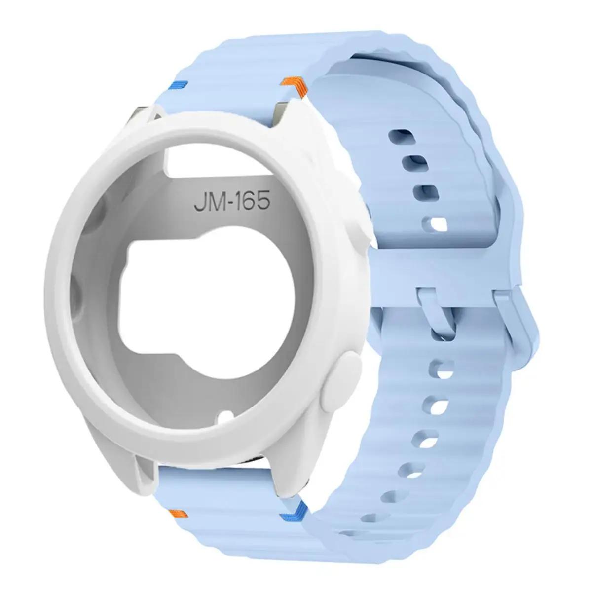 Silicone Protective Case and Strap for Sport Wristbands - Soft, Scratch-Resistant Cover