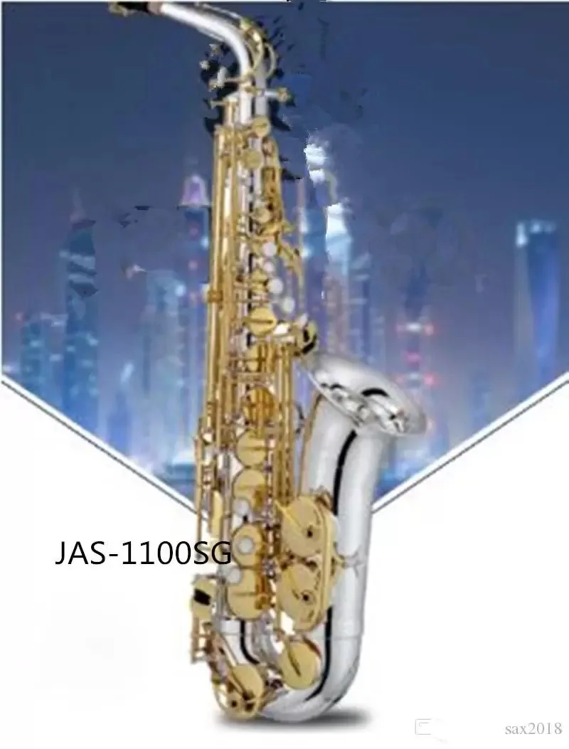 New Alto Sax JUPITER JAS1100SG Eb Nickel silver Saxophone Gold key Sax