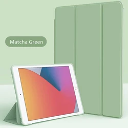 Multi - Generation iPad Magnetic Protective Cover for Pro 10.5 - Air 3 10.5 (Matcha Green)