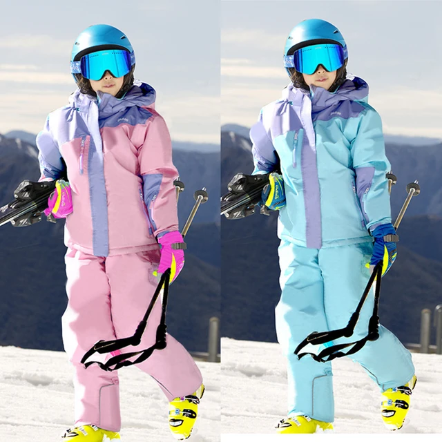 Phibee Children Ski Clothing Warm Windproof Waterproof Boys and