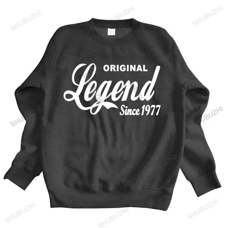 

new birthday hoodies gift year present born age made vintage mens funny 1977 44th Cotton hoodies cotton sweatshirt for boys