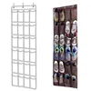 Wall Hanging Shoe Storage Organizer Bag Shoes Rack Over The Door Fabric Cabinet Closet For Clothes 1
