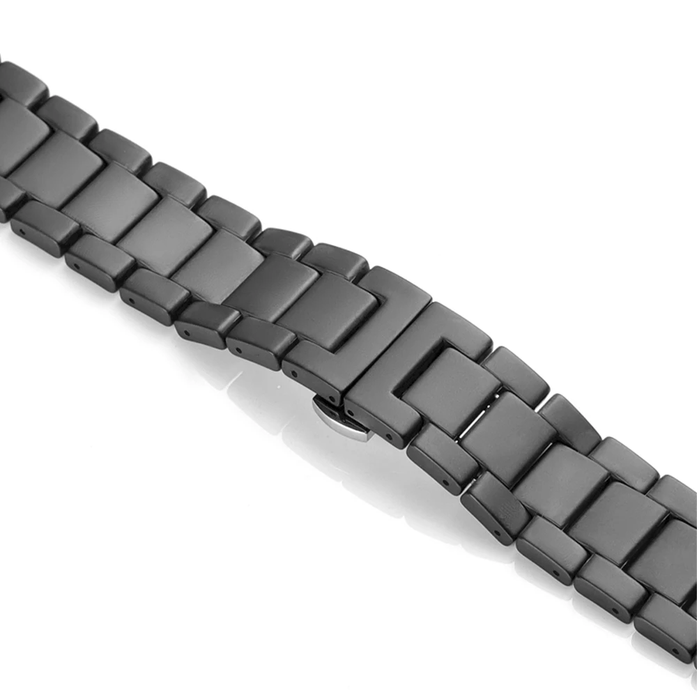 Ceramic Strap for Apple Watch band 45mm 41mm 44mm 40mm 42mm 38mm Metal Frosted Wristband iWatch Series 7 6 5 4 3 SE 8 Ultra 49mm